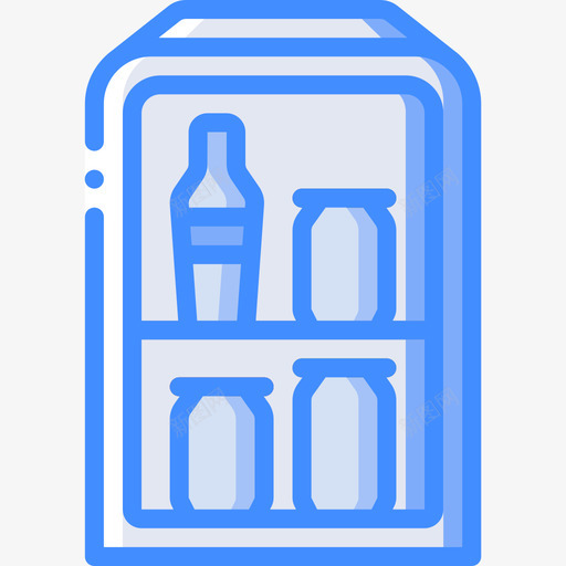 迷你吧家用电器4蓝色图标svg_新图网 https://ixintu.com 家用电器4 蓝色 迷你吧