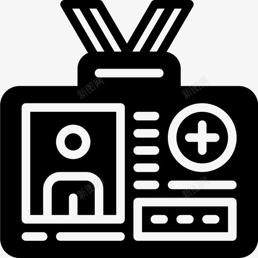 医疗徽章解剖学医生图标svg_新图网 https://ixintu.com 医学固体 医生 医疗徽章 医院 解剖学 身份证