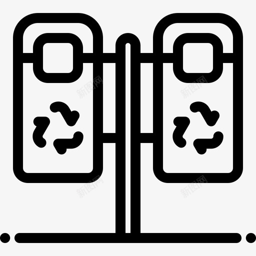 回收城市元素14线性图标svg_新图网 https://ixintu.com 回收 城市元素14 线性
