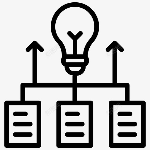数据洞察创意数据监控图标svg_新图网 https://ixintu.com 创意 成长黑客线图标 数据洞察 数据监控 新创意 网站优化