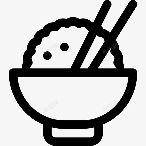 水稻中国年直系图标svg_新图网 https://ixintu.com 中国年 水稻 直系