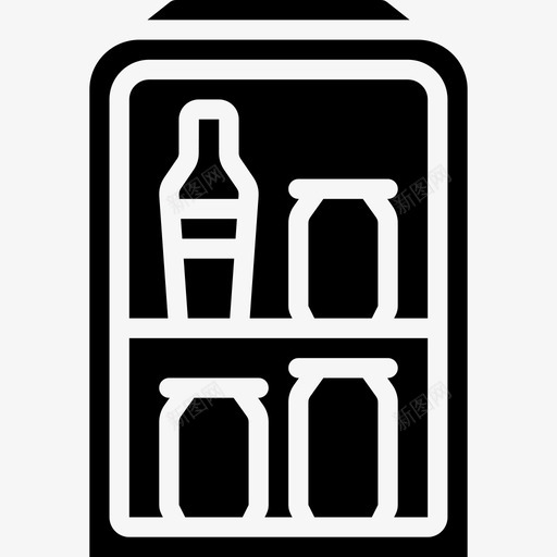 迷你吧家用电器2填充图标svg_新图网 https://ixintu.com 填充 家用电器2 迷你吧