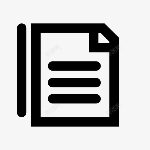 注释数据文件图标svg_新图网 https://ixintu.com 摘要 数据 文件 注释