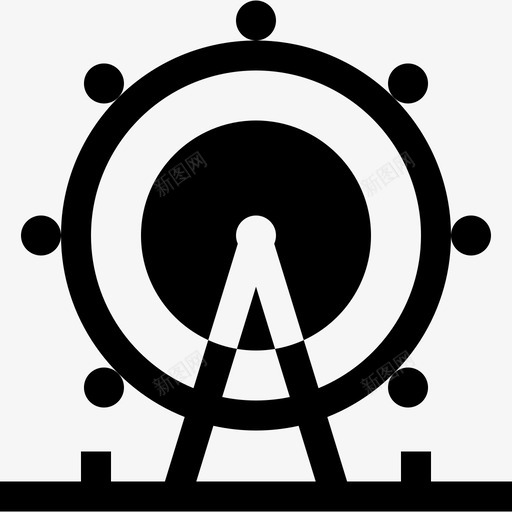伦敦眼纪念碑16号满满当当图标svg_新图网 https://ixintu.com 伦敦眼 满满当当 纪念碑16号