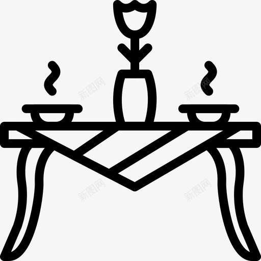 咖啡桌家具家用图标svg_新图网 https://ixintu.com 咖啡桌 家具 家用 直列式