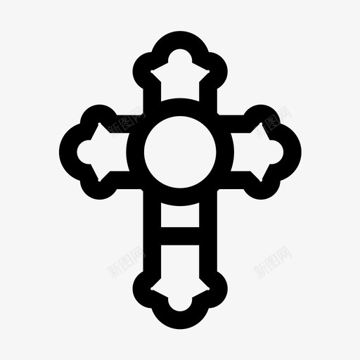 玫瑰十字秘传神秘图标svg_新图网 https://ixintu.com 玫瑰 玫瑰十字 神秘 秘传