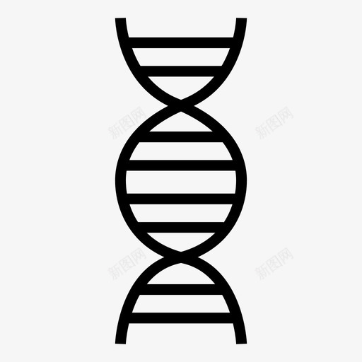 dnadna模型dna结构图标svg_新图网 https://ixintu.com dna dna模型 dna结构