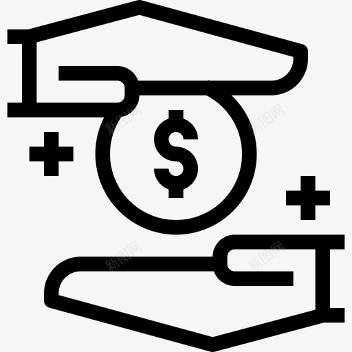 支付付款方式2线性图标svg_新图网 https://ixintu.com 付款方式2 支付 线性