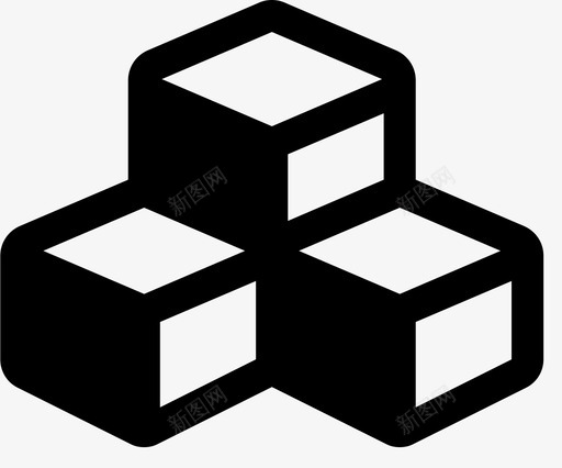 cubes svg_新图网 https://ixintu.com cubes