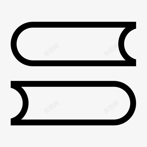 图书角线性svg_新图网 https://ixintu.com 图书角线性