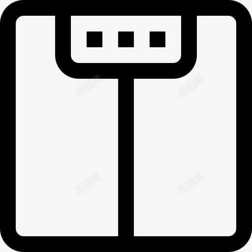 规模家具和家居3线性图标svg_新图网 https://ixintu.com 家具和家居3 线性 规模
