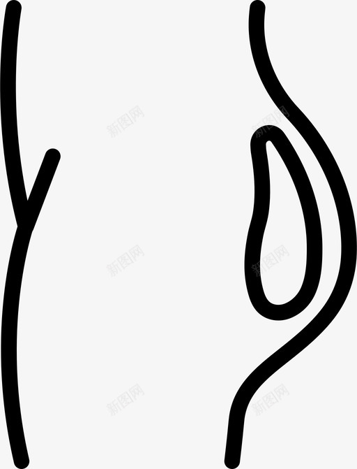 臀肌植入物解剖学医生图标svg_新图网 https://ixintu.com Pretycons医学概要 医学 医生 医院 臀肌植入物 臀部植入物 解剖学