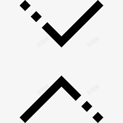 最小化导航8线性图标svg_新图网 https://ixintu.com 导航8 最小化 线性