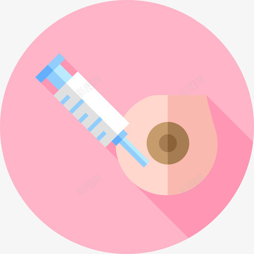 乳腺癌世界癌症宣传日图标svg_新图网 https://ixintu.com 乳腺癌世界癌症宣传日