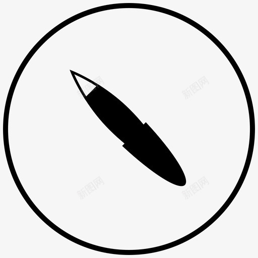 美容化妆品眼妆图标svg_新图网 https://ixintu.com 化妆品 眉笔 眼妆 美容 美容轮廓笔画