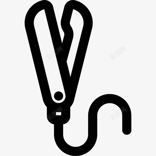 发烫美容化妆品3直线型图标svg_新图网 https://ixintu.com 发烫 直线型 美容化妆品3