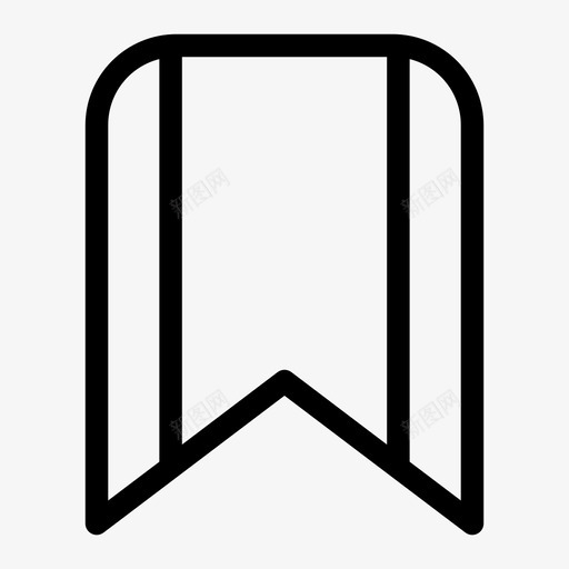 书签丝带返回图标svg_新图网 https://ixintu.com 丝带 书签 收藏夹 最佳 标志 标记 网站 返回