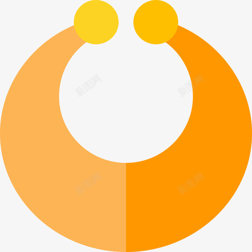 项链考古学7扁平图标svg_新图网 https://ixintu.com 扁平 考古学7 项链