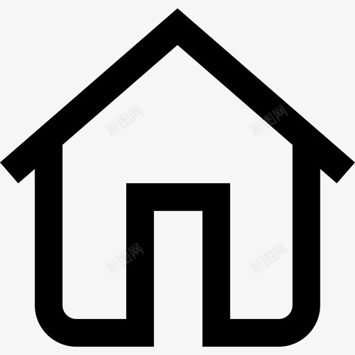 主页ui界面22轮廓图标svg_新图网 https://ixintu.com ui界面22 主页 轮廓