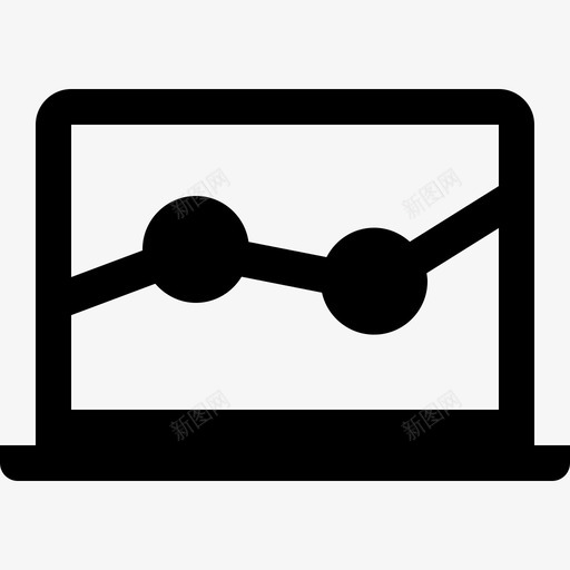 笔记本电脑商务金融4已填充图标svg_新图网 https://ixintu.com 商务金融4 已填充 笔记本电脑