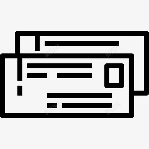 登机牌旅行92直达图标svg_新图网 https://ixintu.com 旅行92 登机牌 直达