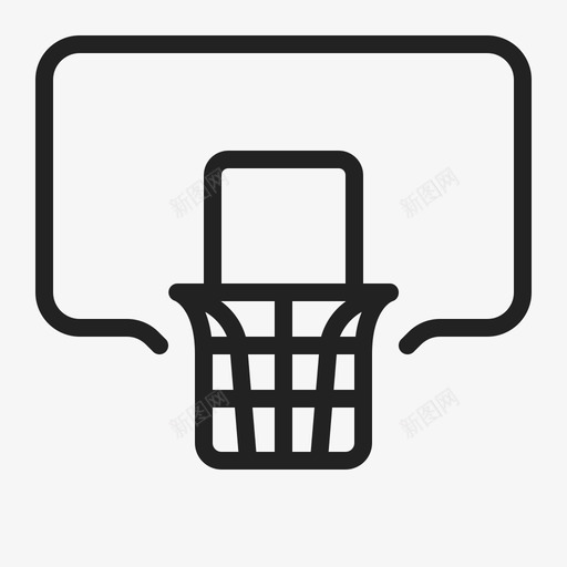 篮球圈健康玩耍图标svg_新图网 https://ixintu.com 健康 玩耍 篮球圈 运动