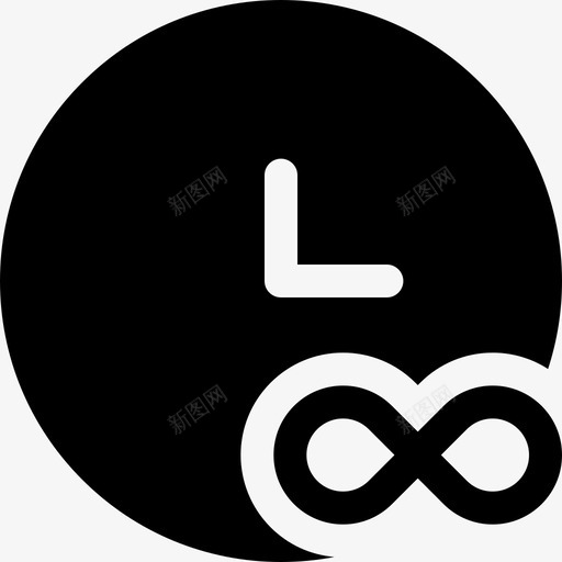 时钟时间27已满图标svg_新图网 https://ixintu.com 已满 时钟 时间27