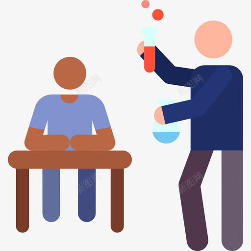 化学返校象形图颜色图标svg_新图网 https://ixintu.com 化学 返校象形图 颜色