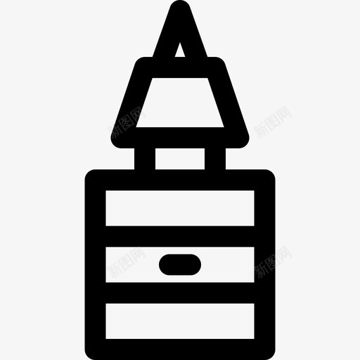 胶水缝纫10线状图标svg_新图网 https://ixintu.com 线状 缝纫10 胶水