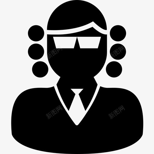 律师陪审团法律的偶像图标svg_新图网 https://ixintu.com 律师 法律的偶像 陪审团