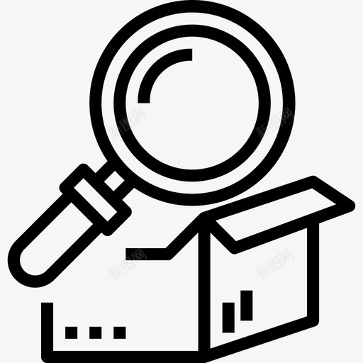 开放式后勤6直线式图标svg_新图网 https://ixintu.com 后勤6 开放式 直线式