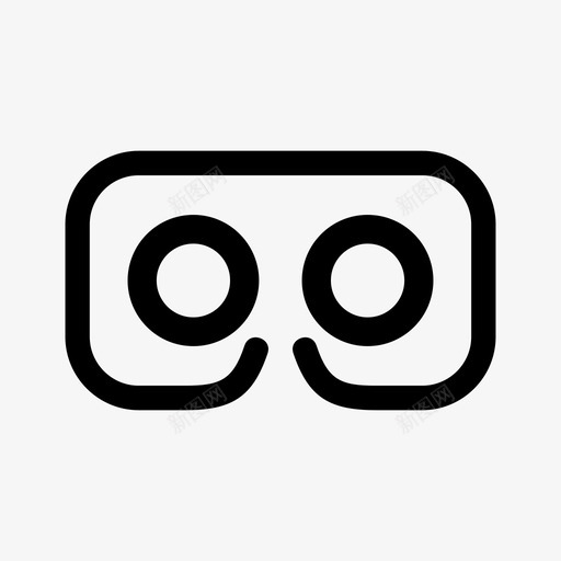 vr耳机护目镜商店图标svg_新图网 https://ixintu.com vr耳机 商店 护目镜 虚拟现实 购物