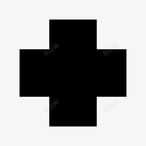医疗十字医疗和健康材料图标svg_新图网 https://ixintu.com 医疗十字 医疗和健康材料图标