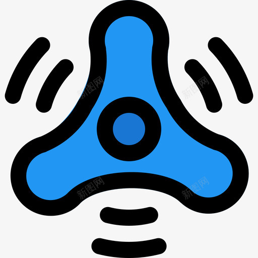 微调器fidget微调器9线性颜色图标svg_新图网 https://ixintu.com fidget微调器9 微调器 线性颜色