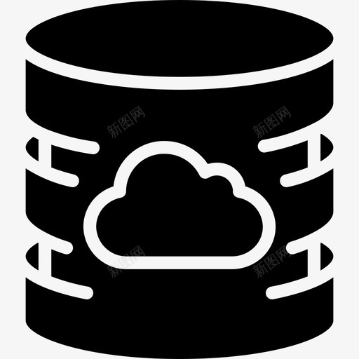 服务器数据安全12填充图标svg_新图网 https://ixintu.com 填充 数据安全12 服务器