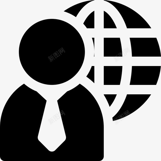 商人成功充满图标svg_新图网 https://ixintu.com 充满 商人 成功
