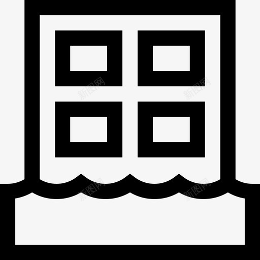 集装箱房屋类型6线性图标svg_新图网 https://ixintu.com 房屋类型6 线性 集装箱