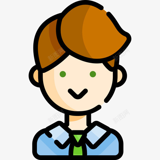 男孩回到学校23岁直系肤色图标svg_新图网 https://ixintu.com 回到学校23岁 男孩 直系肤色