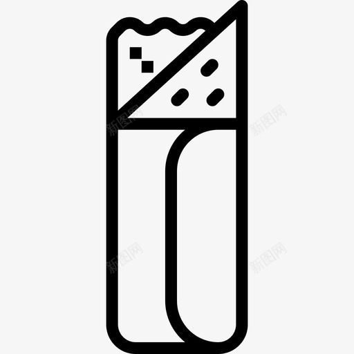 烤肉串快餐26直系图标svg_新图网 https://ixintu.com 快餐26 烤肉串 直系