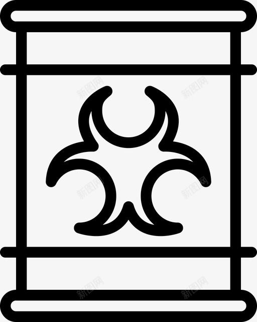 有毒废物生态绿色图标svg_新图网 https://ixintu.com Pretycons生态概述 再循环 星球 有毒废物 污染 生态 绿色