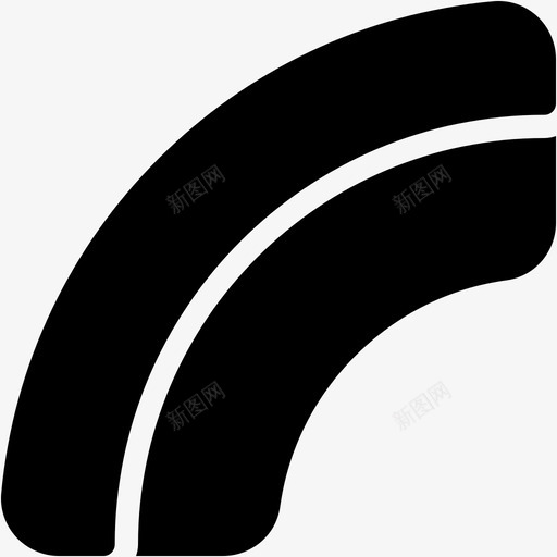 弧形沙发转角客厅图标svg_新图网 https://ixintu.com 客厅 座椅 建筑元素立体图标 弧形沙发 转角