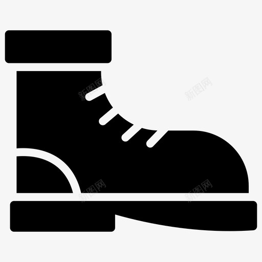 男鞋踝鞋靴子图标svg_新图网 https://ixintu.com 北欧海盗元素雕文图标 时尚 男鞋 踝鞋 靴子 鞋类