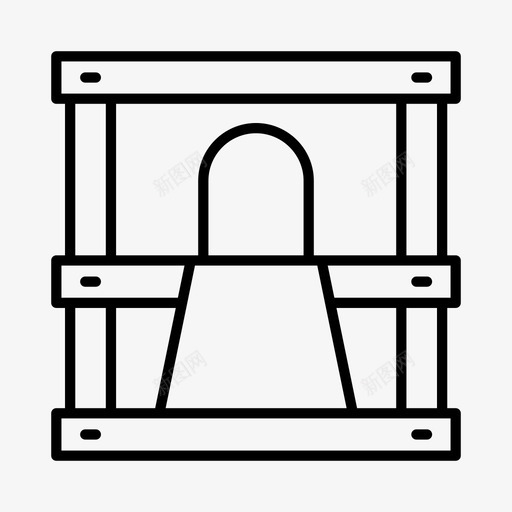 兔子窝动物农场庭院图标svg_新图网 https://ixintu.com 兔子窝 农场庭院 动物 宠物 豚鼠