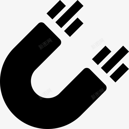 磁铁杂项17实心图标svg_新图网 https://ixintu.com 实心 杂项17 磁铁