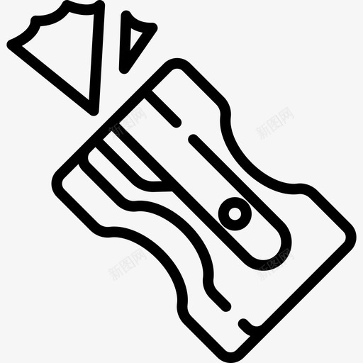卷笔刀返校24岁直系图标svg_新图网 https://ixintu.com 卷笔刀 直系 返校24岁