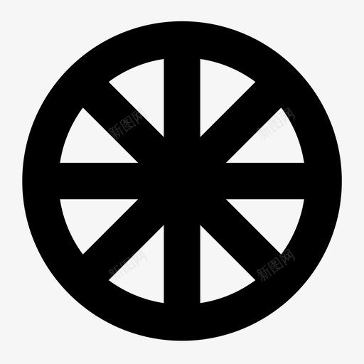 年度之轮深奥的神秘的图标svg_新图网 https://ixintu.com 巫术崇拜者 年度之轮 深奥的 神秘的