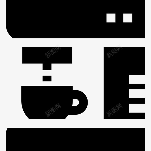 咖啡机家庭自动化13灌装图标svg_新图网 https://ixintu.com 咖啡机 家庭自动化13 灌装