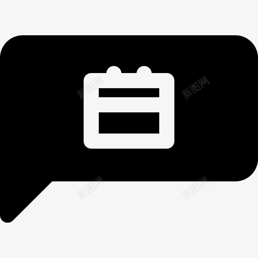 聊天对话资产12已填充图标svg_新图网 https://ixintu.com 对话资产12 已填充 聊天