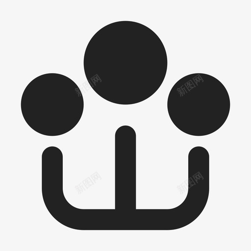 团队合作业务沟通图标svg_新图网 https://ixintu.com 业务 团队 团队合作 沟通 管理