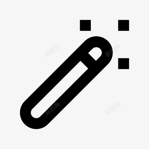 魔杖网页和开发材料图标svg_新图网 https://ixintu.com 网页设计和开发材料图标 魔杖